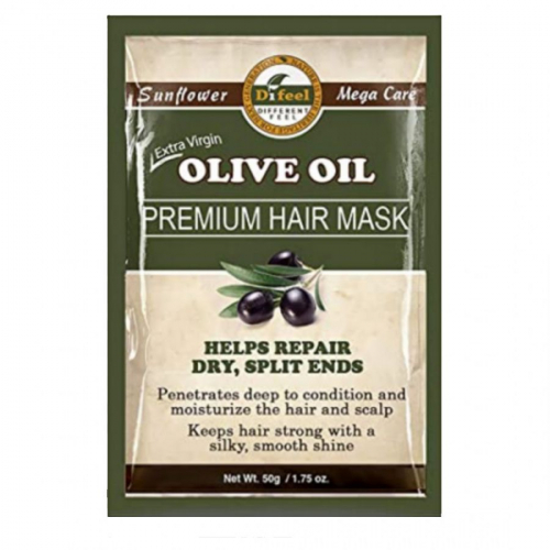 Питательная маска для волос с маслом оливы Difeel Olive Oil Premium Hair Mask, 50 г