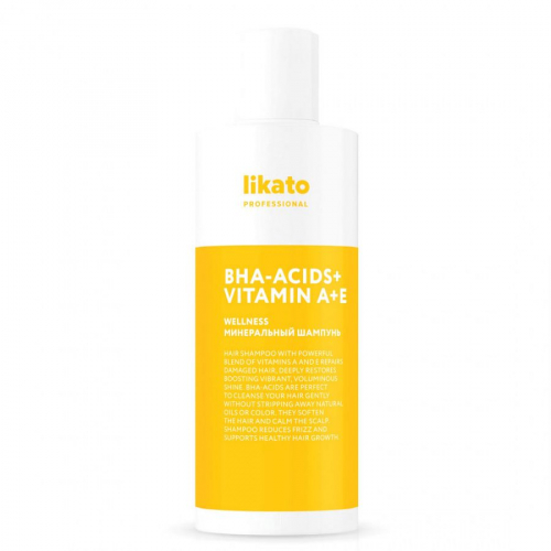 Шампунь для мягкого очищения жирной кожи головы Likato Wellness, 250 мл