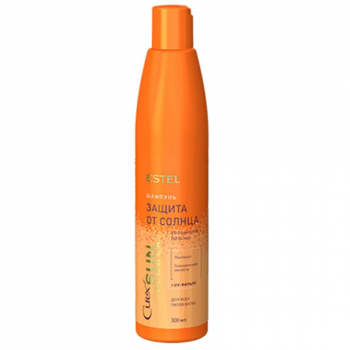 Шампунь-защита от солнца для всех типов волос, Estel Curex Sunflower, 300 мл