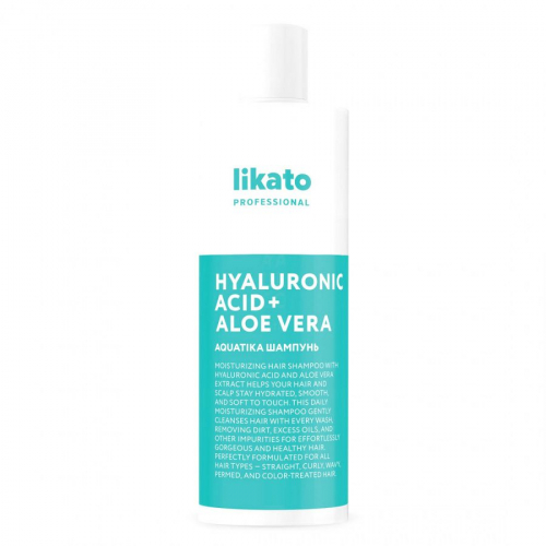 Шампунь для сухих, ломких и ослабленных волос Likato Aquatika, 400 мл
