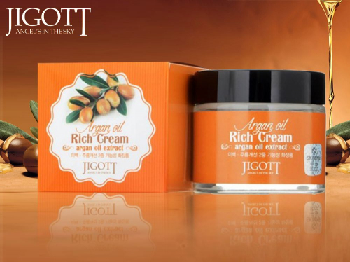 JIGOTT Питательный крем для лица с Арганией Argan Oil Rich Cream (4100), 70 ml