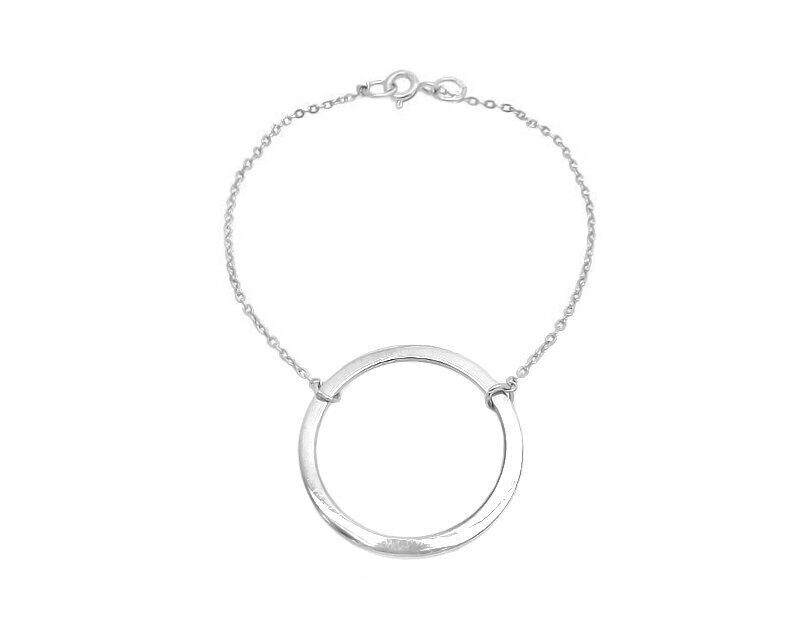 Браслет из серебра без вставки, Ю-40037р