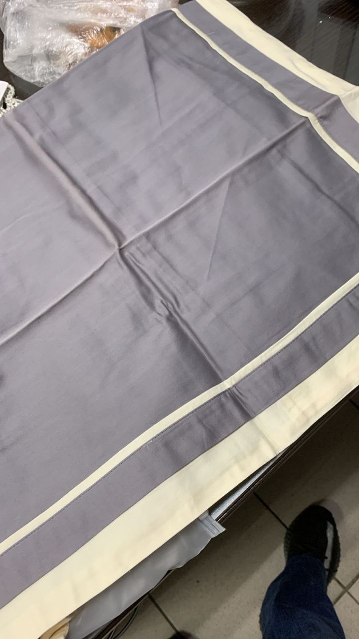 Комплект постельного белья МАКО - САТИН однотонный GDSS-004