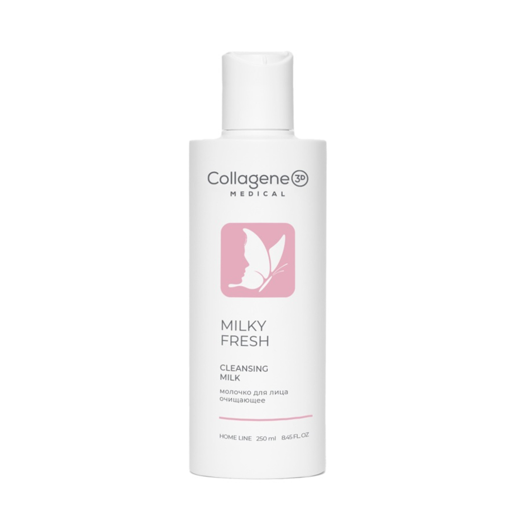 Молочко очищающее для лица / Milky Fresh 250 мл MEDICAL COLLAGENE 3D