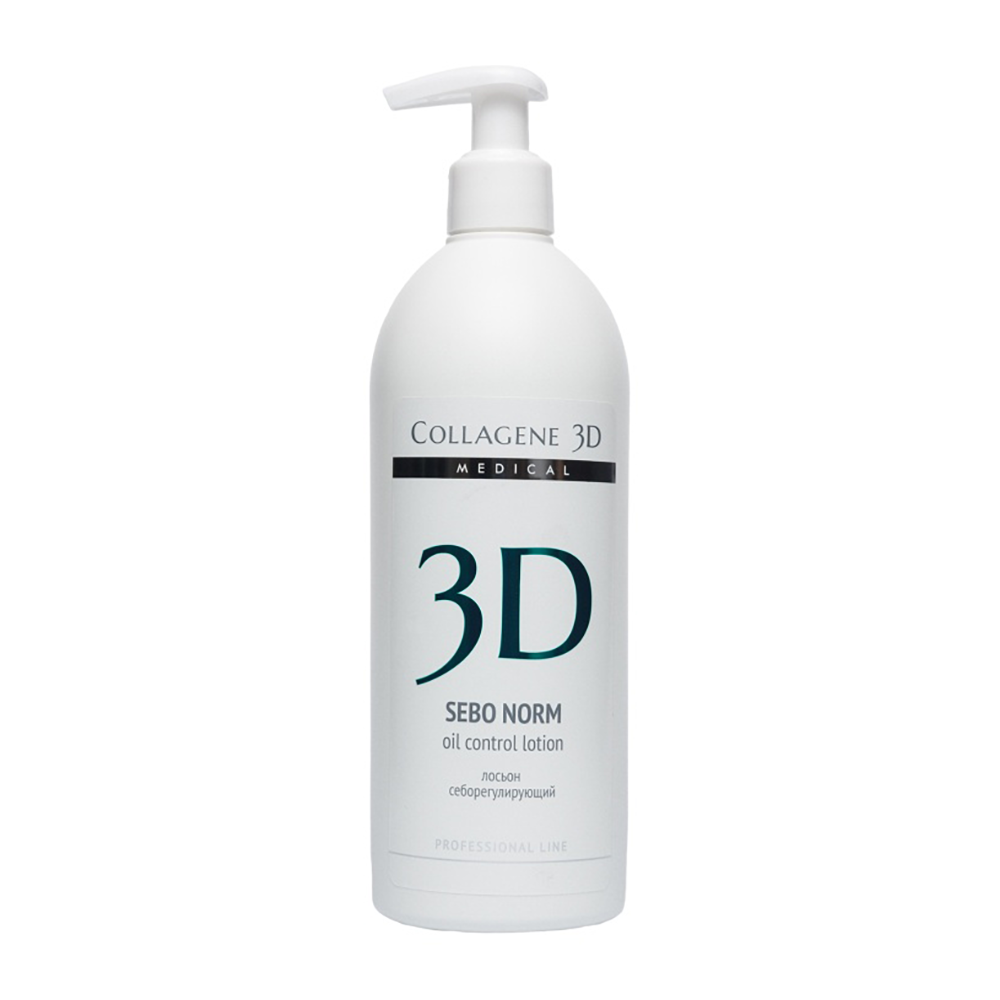 Лосьон себорегулирующий для лица / Sebo Norm 500 мл MEDICAL COLLAGENE 3D