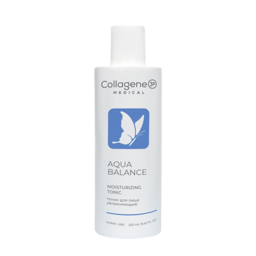 Тоник увлажняющий для лица / Aqua Balance 250 мл MEDICAL COLLAGENE 3D