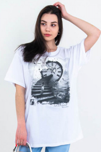 Текс-Плюс.ru, Белая женская футболка