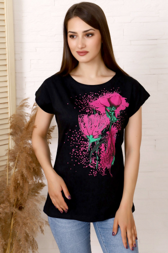 Dianida, Женская футболка с цветочным принтом