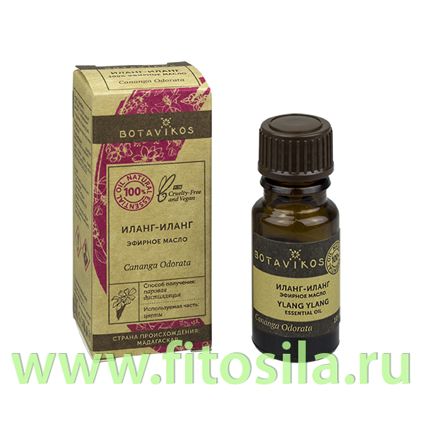Иланг-иланг 100% эфирное масло 10 мл,