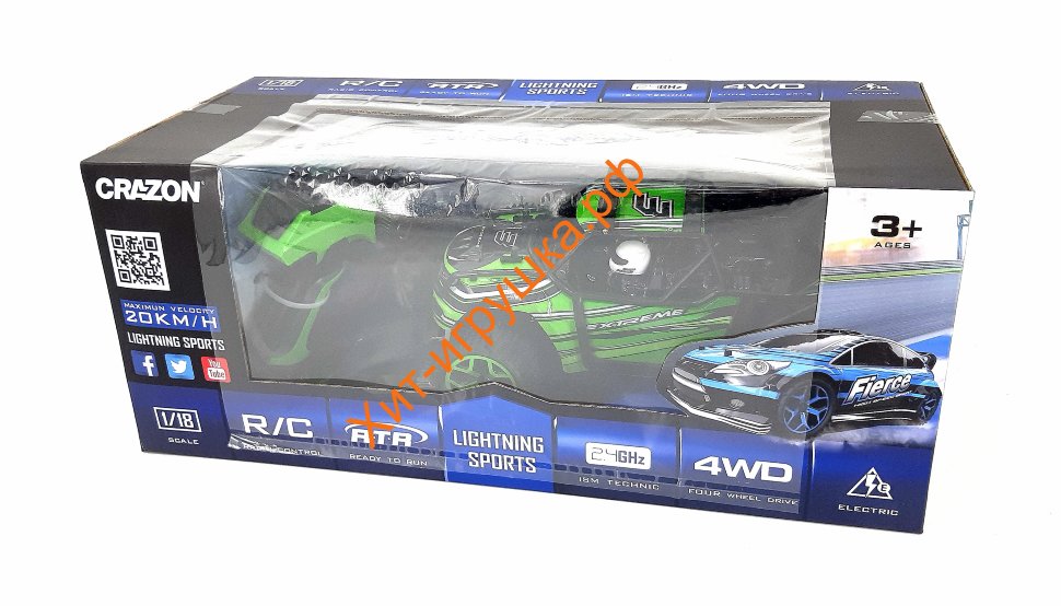 Машинка гоночная Р/У в ассортименте 17GS04B, 17GS04B