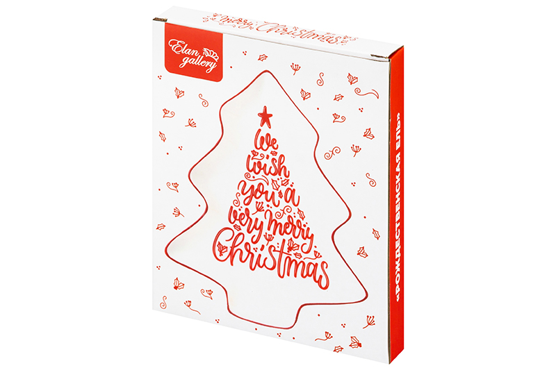 Блюдо - елочка 21*17,5*2,2 см