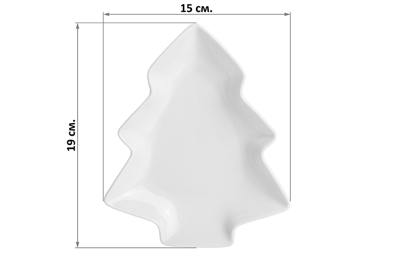 Блюдо 250 мл 19*15*2,3 см