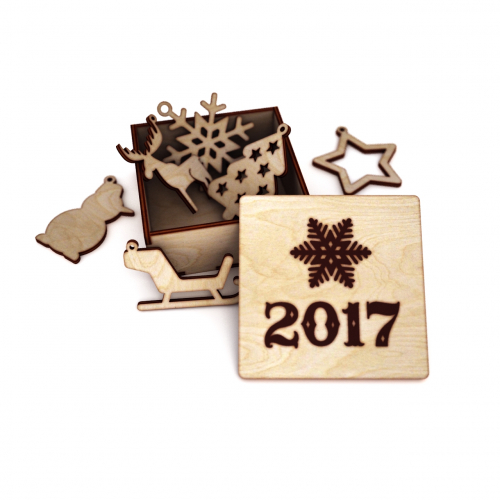 Новогодний подарочный набор 2017
