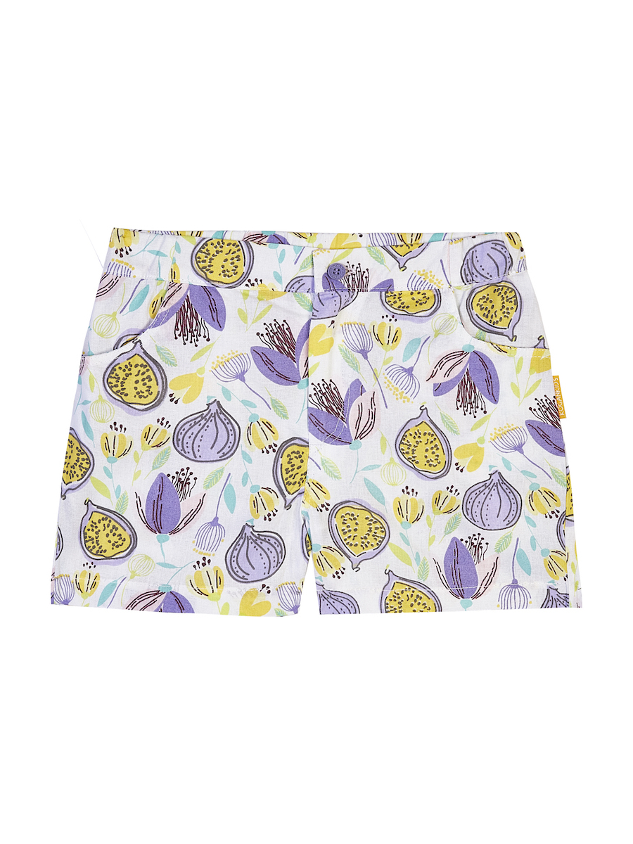 Шорты для девочки с принтом