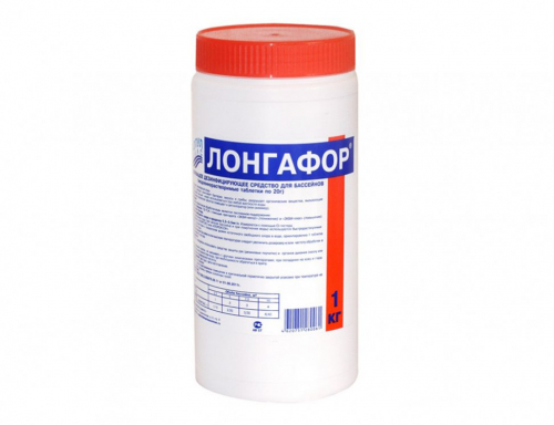 Лонгафор медленный хлор (табл. 20г) 1кг (б.)
