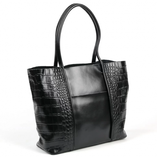Женская кожаная сумка Y9710-220 Блек