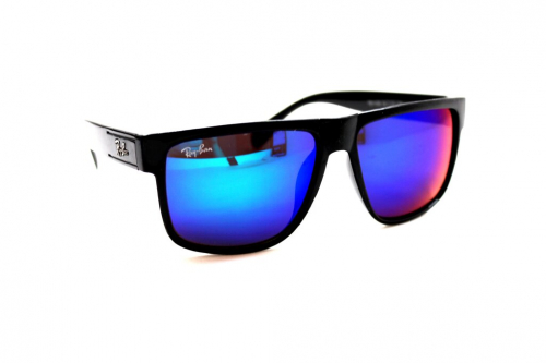 Распродажа солнцезащитные очки R 1428 черный сине-зеленый