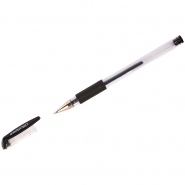 Ручка гелевая OfficeSpace черная, 0,5мм, грип GLL10_1331 241089
