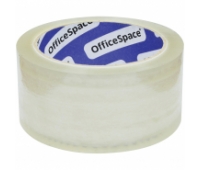 Клейкая лента упаковочная (скотч) OfficeSpace, 48мм*66м, 45мкм прозр. КЛ_17450 254425