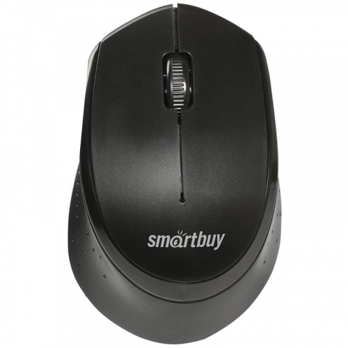 Мышь беспроводная Smartbuy ONE 333AG-K, черный, USB, 3btn+Roll SBM-333AG-K