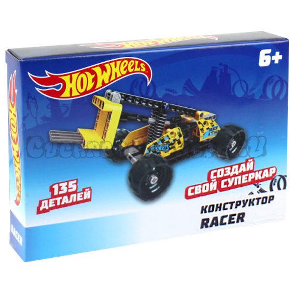 Hot Wheels. Конструктор Racer (135 деталей) арт.Т15400