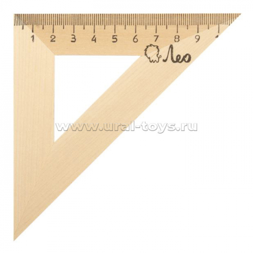 Треугольник деревянный 11 см 