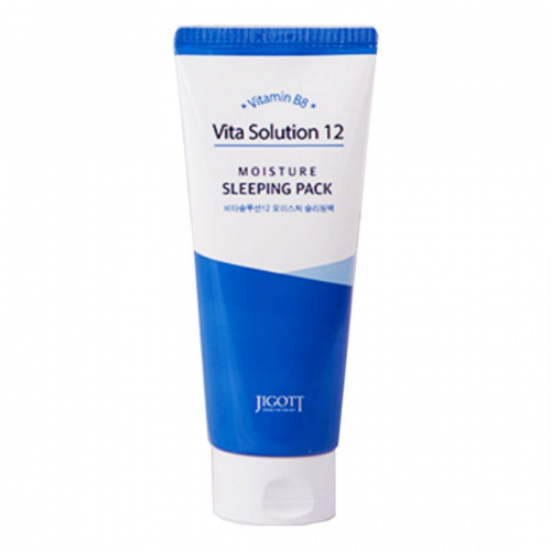 Увлажняющая ночная маска для лица, Vita Solution 12 Moisture Sleeping Pack