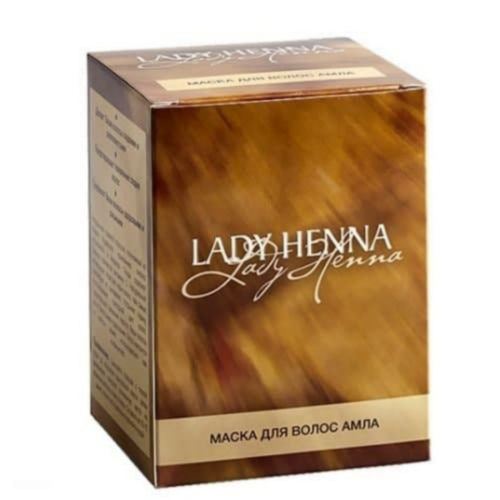 Маска для волос амла укрепляющая в саше, Lady Henna, 12 шт.