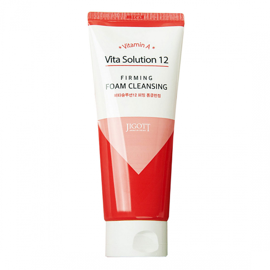 Очищающая пенка для лица, Jigott Vita Solution 12 Firming Foam Cleansing