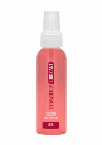 Вкусовой лубрикант Strawberry Lubricant с ароматом клубники (100 мл)