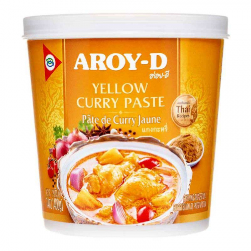 AROY-D Curry paste yellow Паста Карри желтая 400г