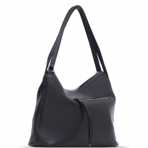 Сумка: Женская кожаная сумка Richet 2859LN 376 Черный
