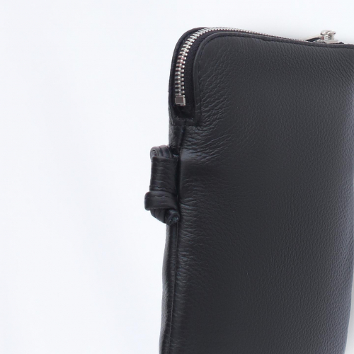 Сумка: Женская кожаная сумка Richet 2918LN 335 Черный