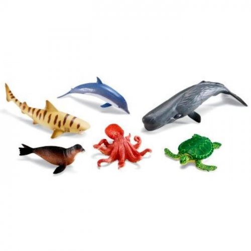 Игровой набор «Обитатели океана», 6 элементов