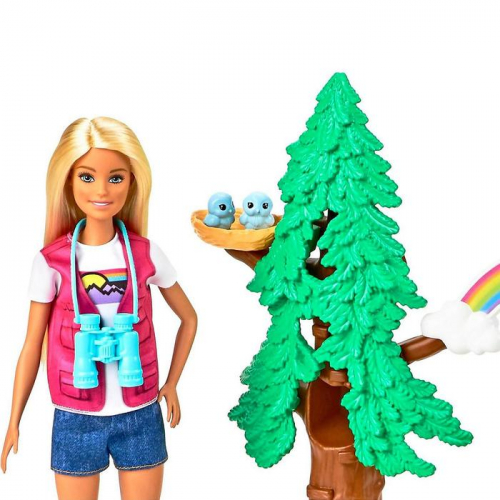 Кукла «Барби Исследователь дикой природы», с животными и тематическими аксессуарами