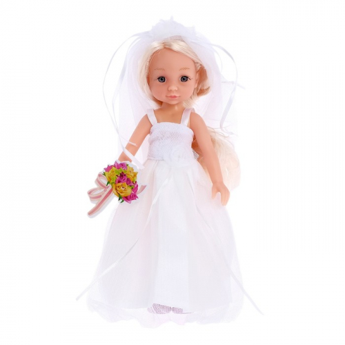 Кукла классическая «Изабелла» в свадебном платье, МИКС
