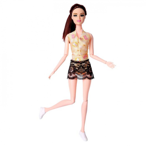 Кукла-модель «Джессика на пляже» шарнирная, с питомцем и аксессуарами, МИКС