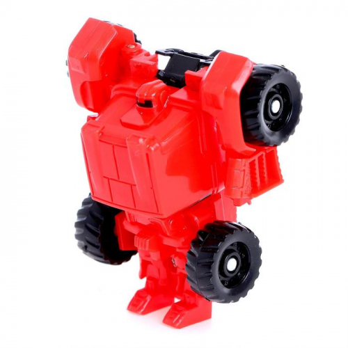 Робот «Автороботы», трансформируются, цвет красный