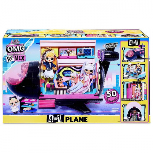 Игровой набор «Самолет-трансформер OMG Remix»