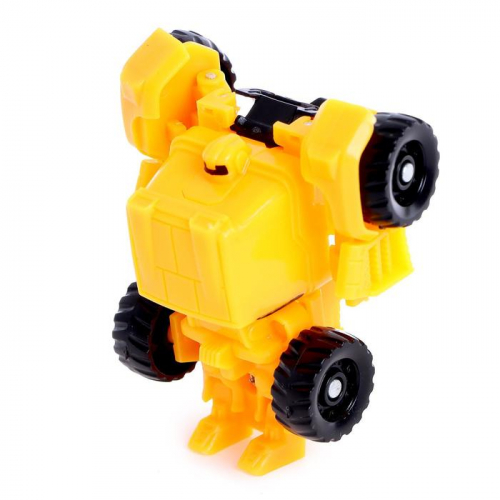 Робот «Автороботы», 4 штуки, трансформируются, цвет жёлтый