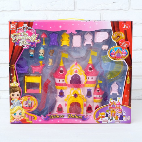 Замок для кукол «Шикарный дворец» с аксессуарами, световые и звуковые эффекты