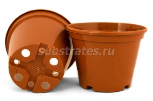 Горшок 0,37л (кругл)