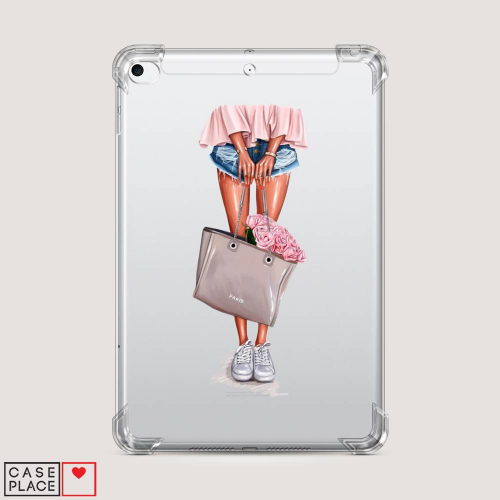 Чехол для iPad mini 2 Girl with Chanel bag