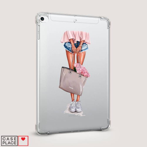 Чехол для iPad mini 2 Girl with Chanel bag