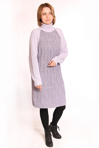 Платье #295142Лиловый-фиолетовый/пыльная лаванда