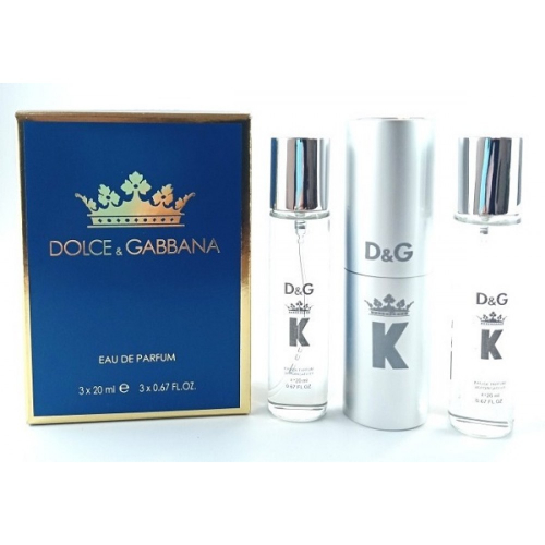 Dolce Gabbana King Perfume 3x20ml (M) копия
