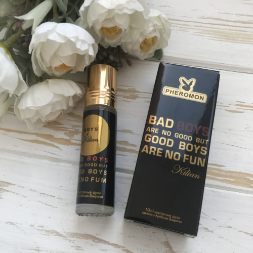 Kilian Bad Boys Are No Good But Good Boys Are No Fun 10ml масляные духи с феромонами копия