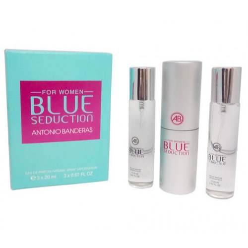 Antonio Banderas Blue Seduction for Women Perfume 3x20ml (W) копия