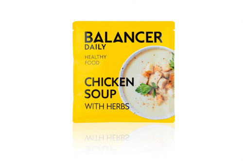Коктейль BALANCER со вкусом «Куриный суп с зеленью», 5 шт.