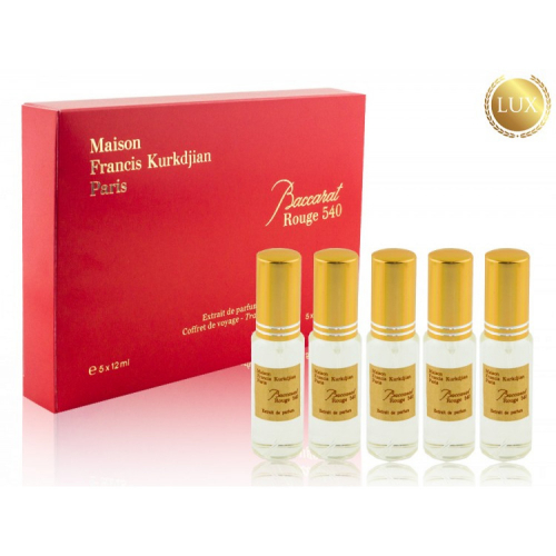 Набор парфюма Maison Francis Kurkdjian Baccarat Rouge 540 Extrait 5х12 мл копия